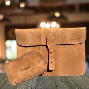 Pack Funda C/ Estuche Accesorios Laptop Camel Nobuk