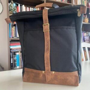 Mochila Roll Top Negra