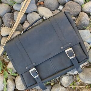 Maletín Polo Negro Graso