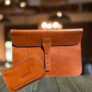 Pack Funda C/ Estuche Accesorios Laptop Curry